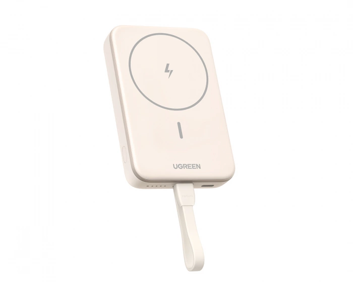 UGREEN Magnetische kabellose Powerbank 10000 mAh - Beige